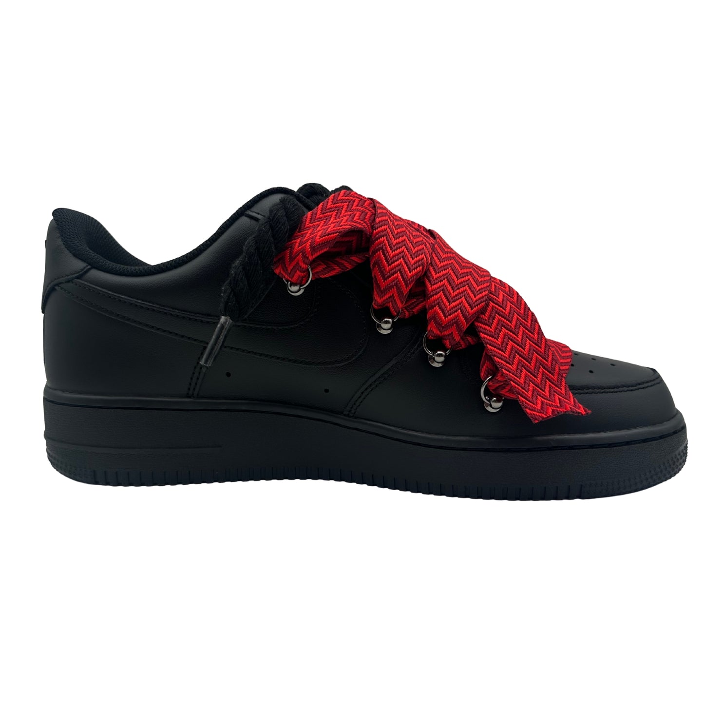 Nike Air Force 1 Low Black Lanvin Rope / Red