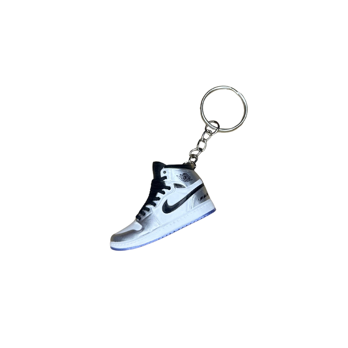 Kulcstartó - Jordan 1 High Silver White