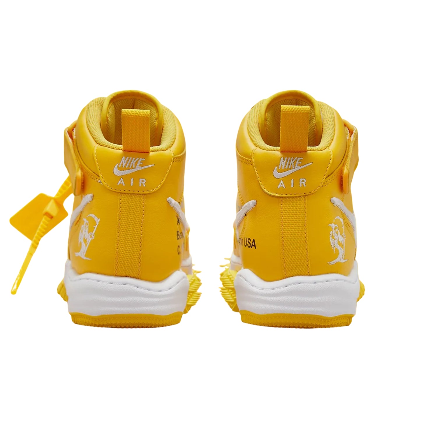 Nike Air Force 1 Mid SP Off-White Varsity Maize