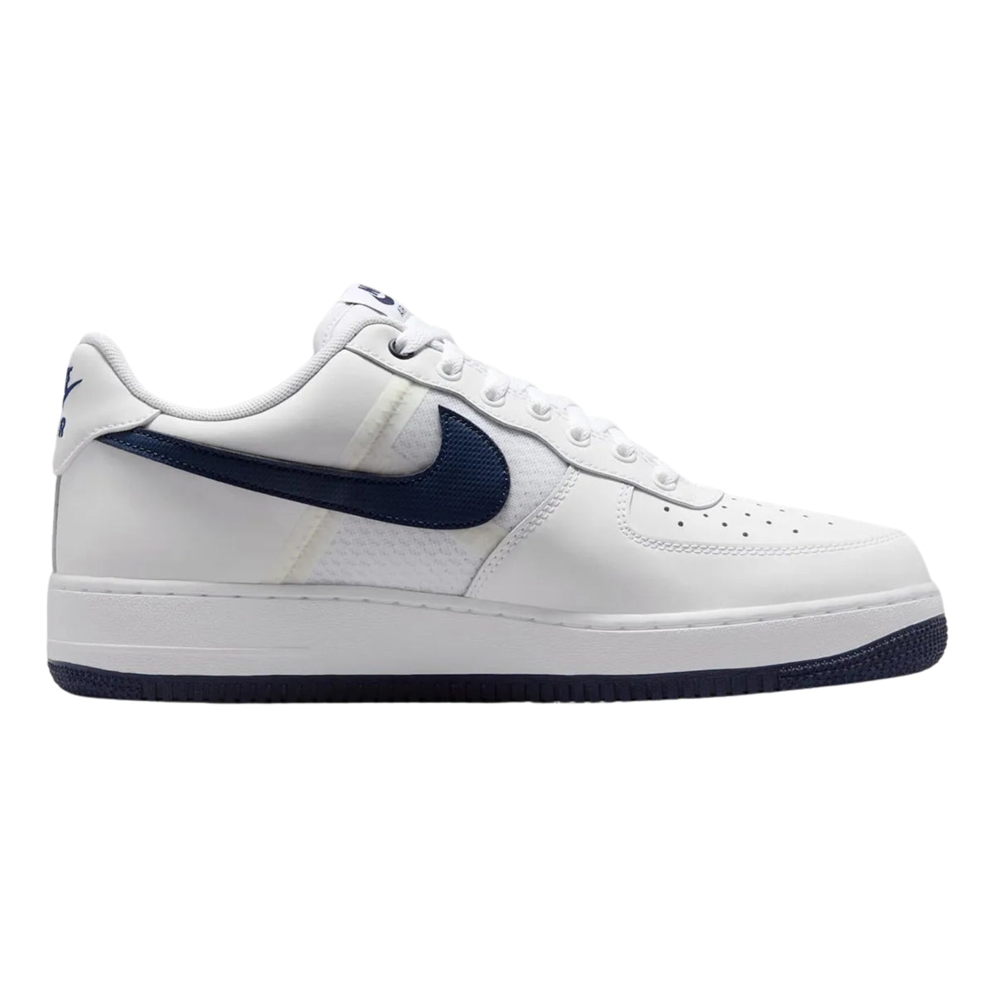 Air Force 1 Low LV8 SE Mesh Tape White Midnight Navy