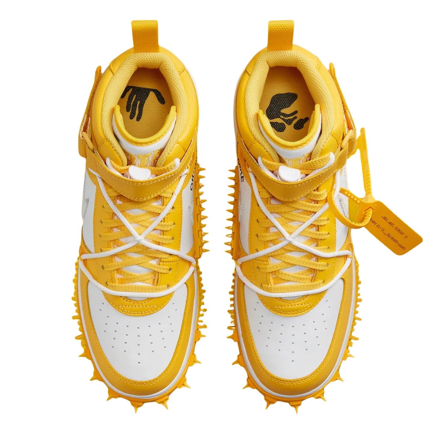 Nike Air Force 1 Mid SP Off-White Varsity Maize