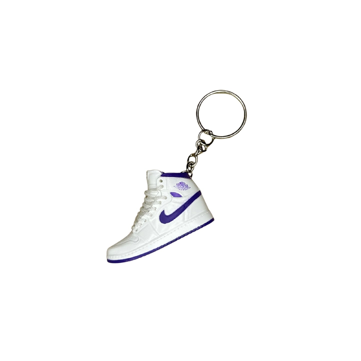 Kulcstartó - Jordan 1 High White Court Purple