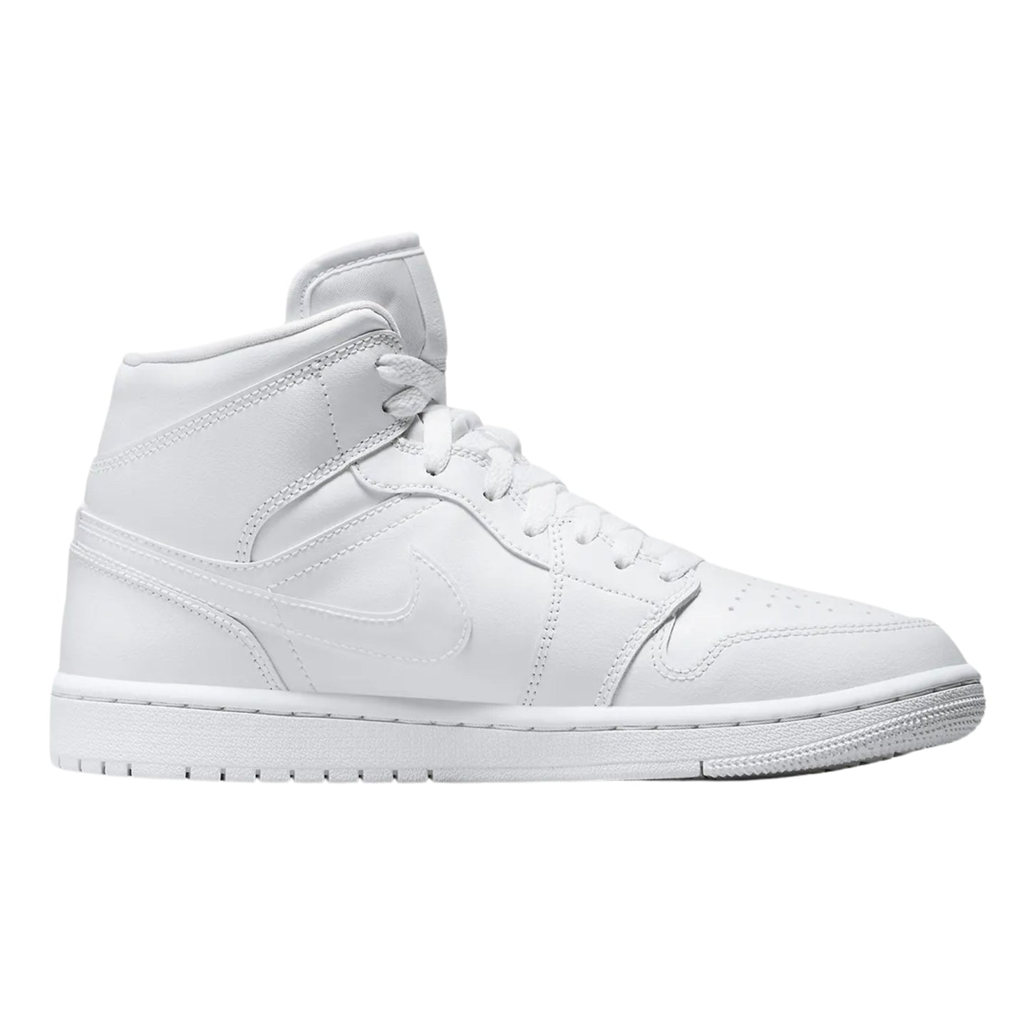 Jordan 1 Mid Triple White (2022)