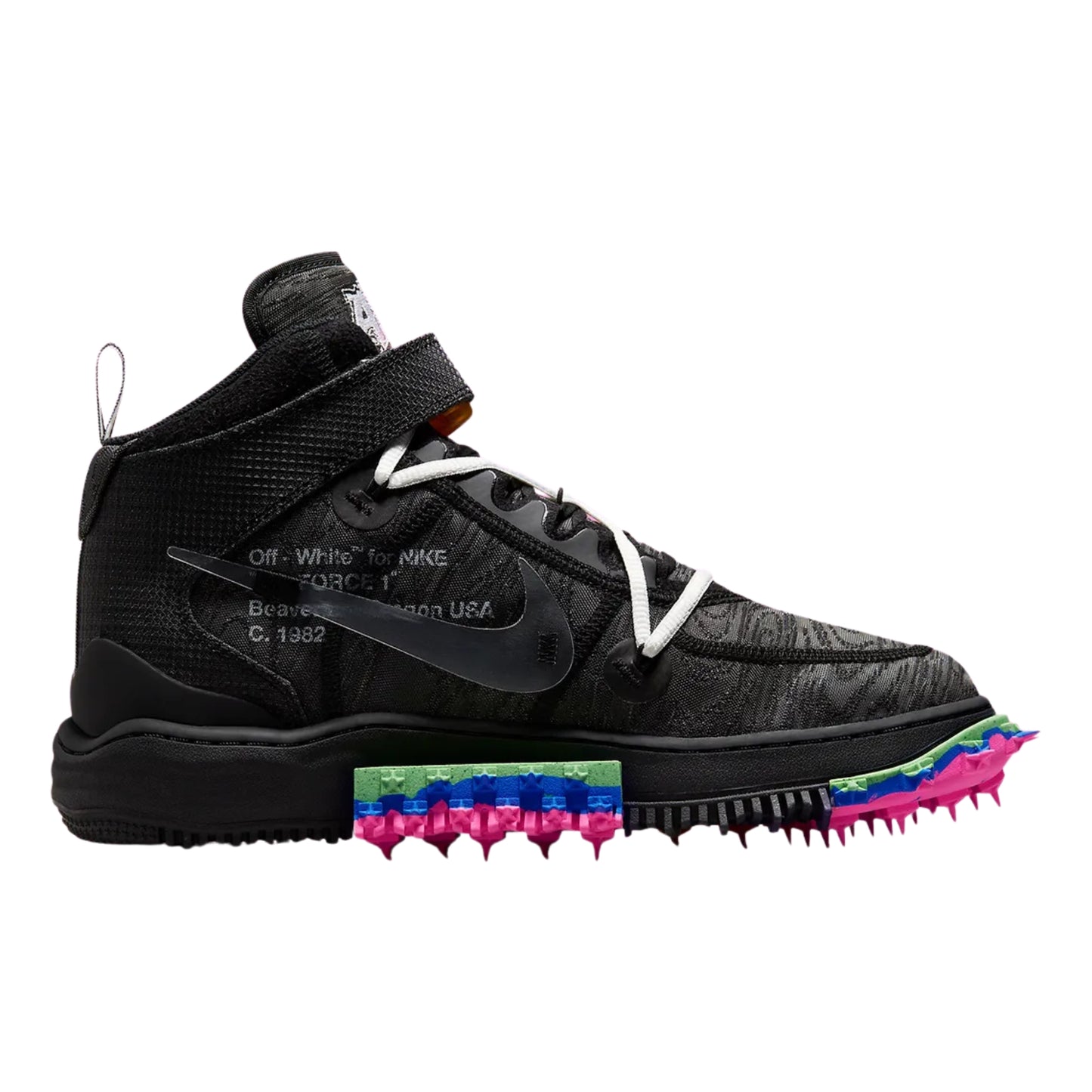 Nike Air Force 1 Mid Off-White Black
