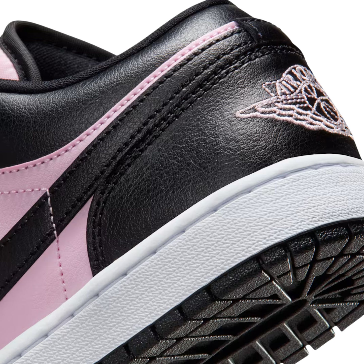 Jordan 1 Low Pink Foam Black
