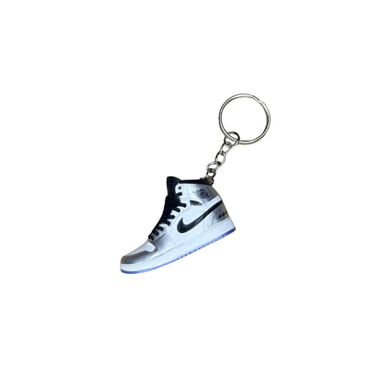 Kulcstartó - Jordan 1 High Silver White