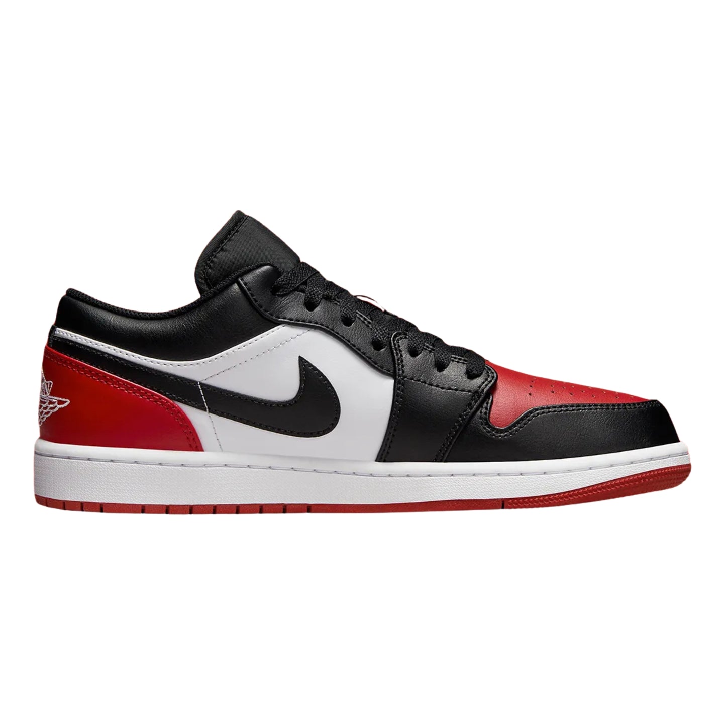 Jordan 1 Low Bred Toe 2.0