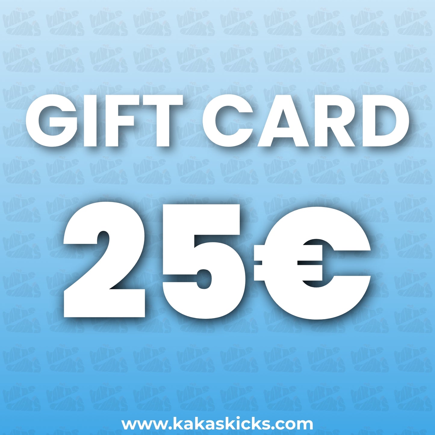 AJÁNDÉKKÁRTYA - 25€